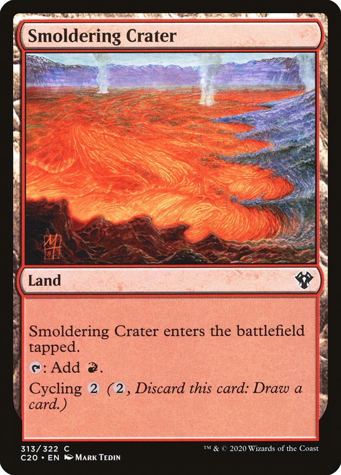 Smoldering Crater [Commander 2020] | Kessel Run Games Inc. 