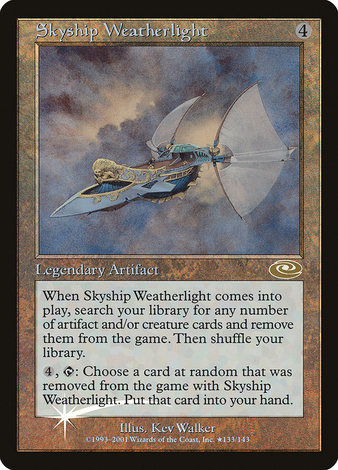 Skyship Weatherlight (Kev Walker) [Planeshift] | Kessel Run Games Inc. 