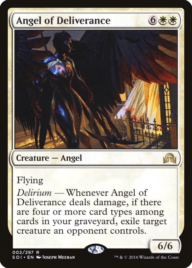 Angel of Deliverance [Shadows over Innistrad] | Kessel Run Games Inc. 