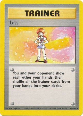 Lass (75/102) [Base Set Unlimited] | Kessel Run Games Inc. 