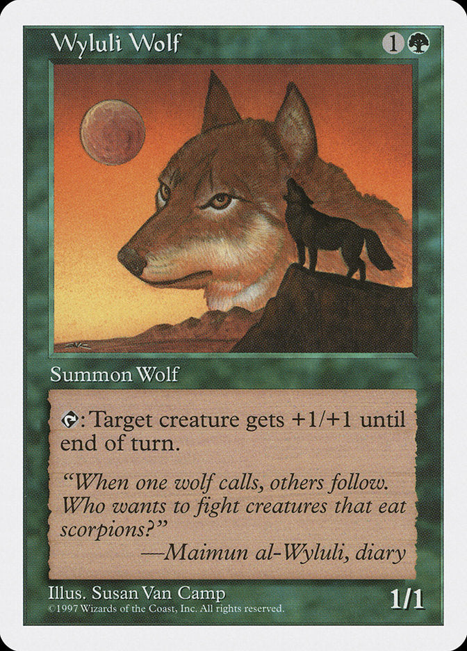 Wyluli Wolf [Fifth Edition] | Kessel Run Games Inc. 