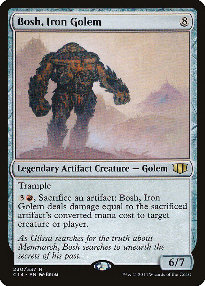Bosh, Iron Golem [Commander 2014] | Kessel Run Games Inc. 