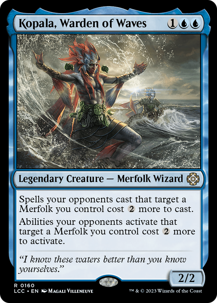 Kopala, Warden of Waves [The Lost Caverns of Ixalan Commander] | Kessel Run Games Inc. 