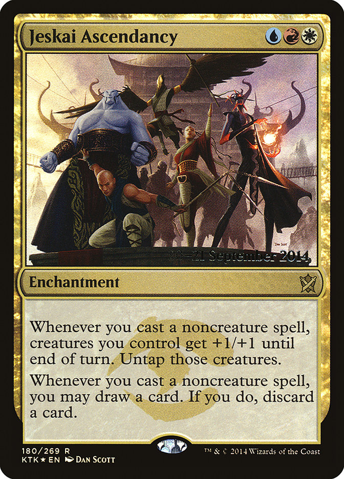 Jeskai Ascendancy [Khans of Tarkir Prerelease Promos] | Kessel Run Games Inc. 