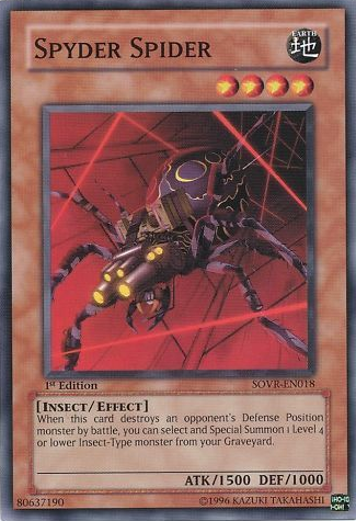 Spyder Spider [SOVR-EN018] Common | Kessel Run Games Inc. 