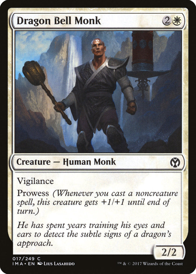 Dragon Bell Monk [Iconic Masters] | Kessel Run Games Inc. 