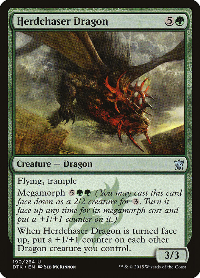 Herdchaser Dragon [Dragons of Tarkir] | Kessel Run Games Inc. 