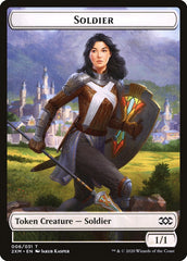 Servo // Soldier Double-Sided Token [Double Masters Tokens] | Kessel Run Games Inc. 