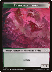 Phyrexian Myr // Phyrexian Hydra (11) Double-Sided Token [March of the Machine Tokens] | Kessel Run Games Inc. 