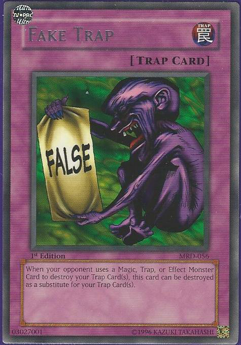 Fake Trap [MRD-056] Rare | Kessel Run Games Inc. 