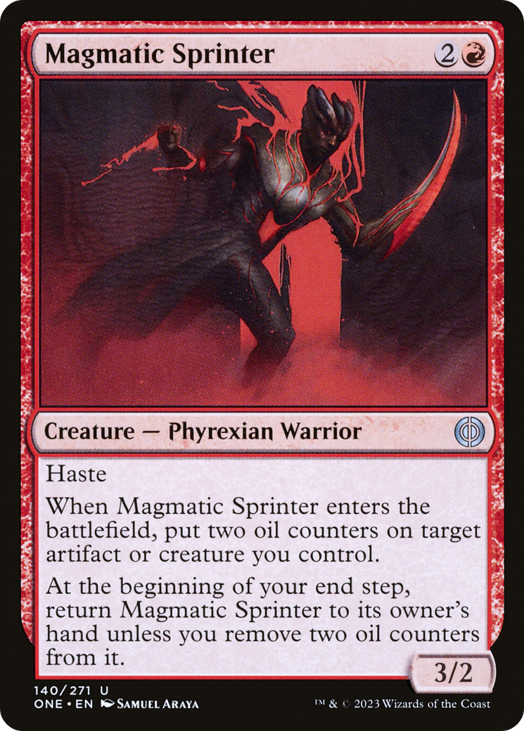Magmatic Sprinter [Phyrexia: All Will Be One] | Kessel Run Games Inc. 
