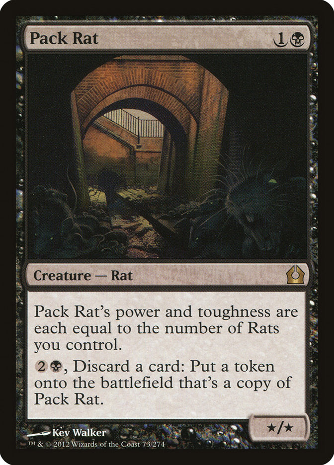 Pack Rat [Return to Ravnica] | Kessel Run Games Inc. 
