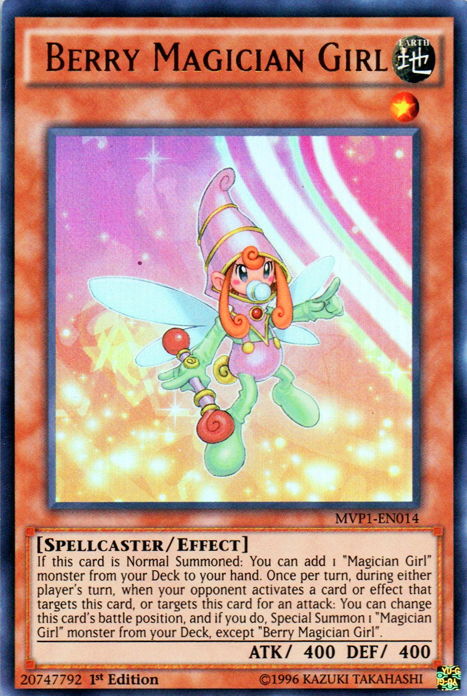 Berry Magician Girl [MVP1-EN014] Ultra Rare | Kessel Run Games Inc. 