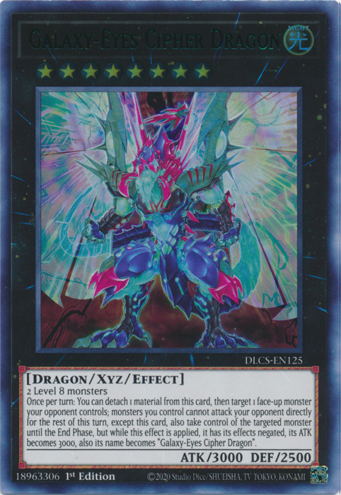 Galaxy-Eyes Cipher Dragon (Green) [DLCS-EN125] Ultra Rare | Kessel Run Games Inc. 