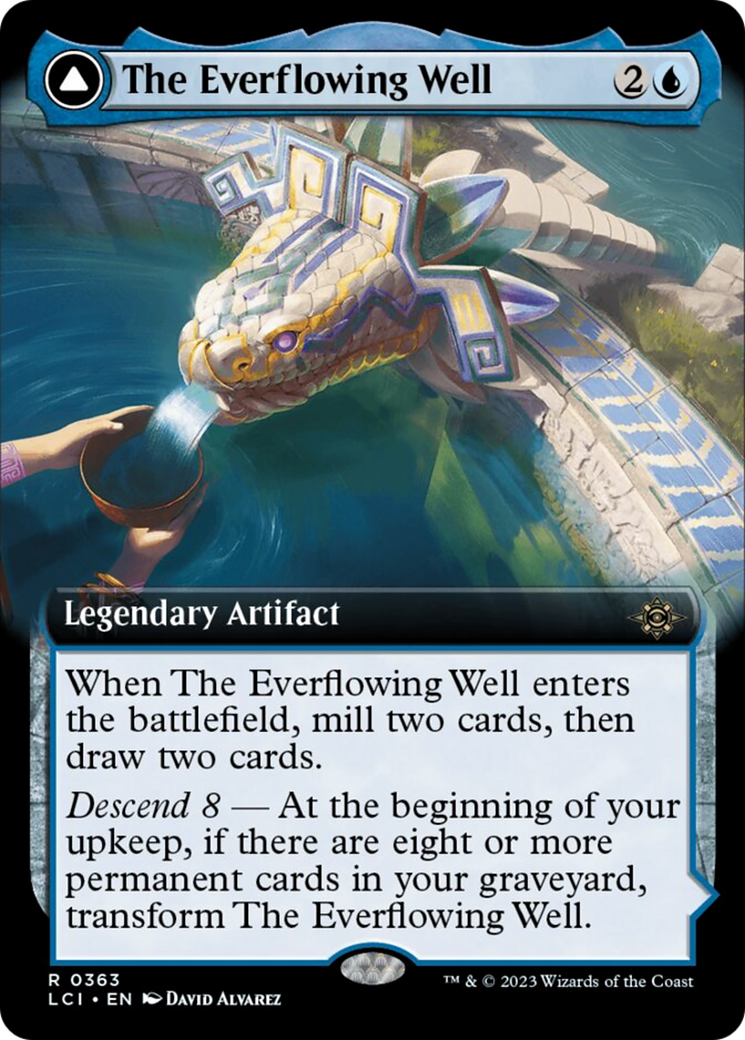 The Everflowing Well // The Myriad Pools (Extended Art) [The Lost Caverns of Ixalan] | Kessel Run Games Inc. 