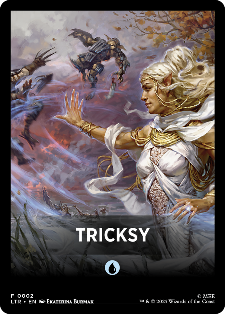 Tricksy Theme Card [The Lord of the Rings: Tales of Middle-Earth Tokens] | Kessel Run Games Inc. 