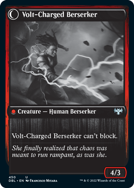 Voltaic Visionary // Volt-Charged Berserker [Innistrad: Double Feature] | Kessel Run Games Inc. 