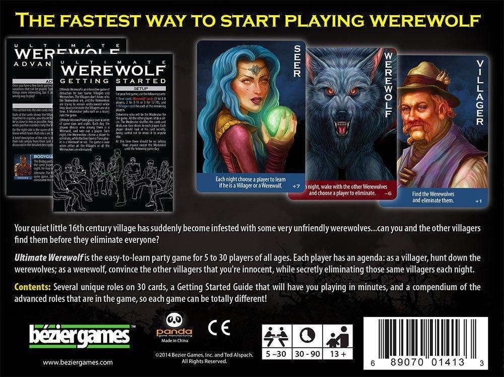 Ultimate Werewolf: Revised Edition | Kessel Run Games Inc. 