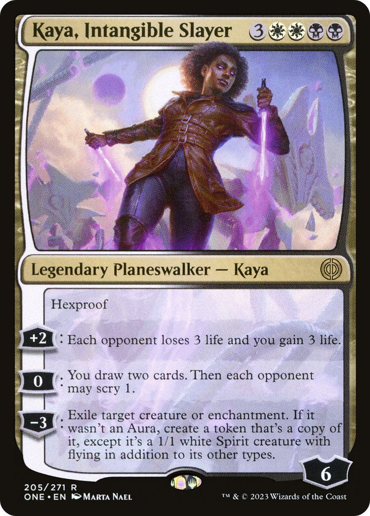 Kaya, Intangible Slayer [Phyrexia: All Will Be One] | Kessel Run Games Inc. 