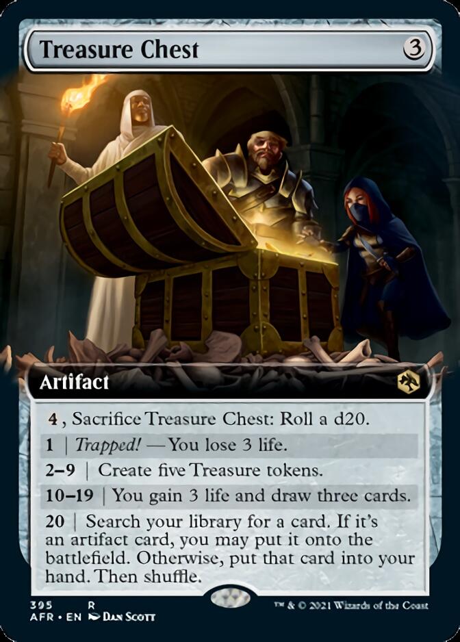 Treasure Chest (Extended Art) [Dungeons & Dragons: Adventures in the Forgotten Realms] | Kessel Run Games Inc. 