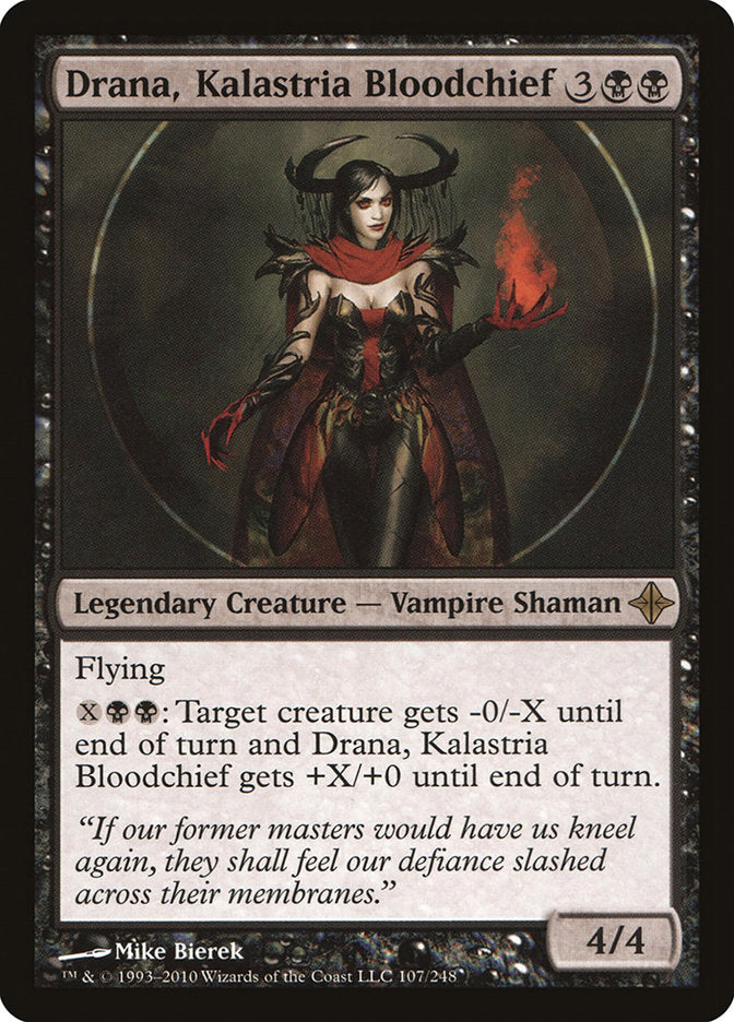 Drana, Kalastria Bloodchief [Rise of the Eldrazi] | Kessel Run Games Inc. 