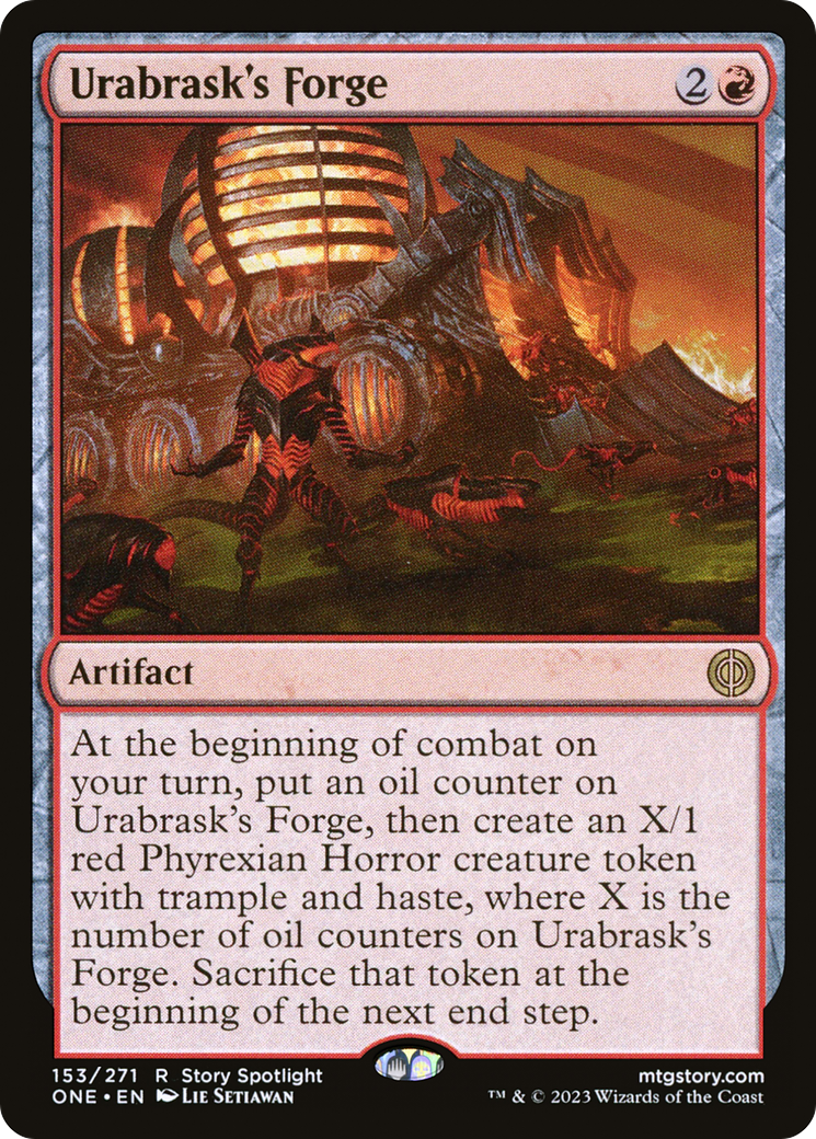 Urabrask's Forge [Phyrexia: All Will Be One] | Kessel Run Games Inc. 