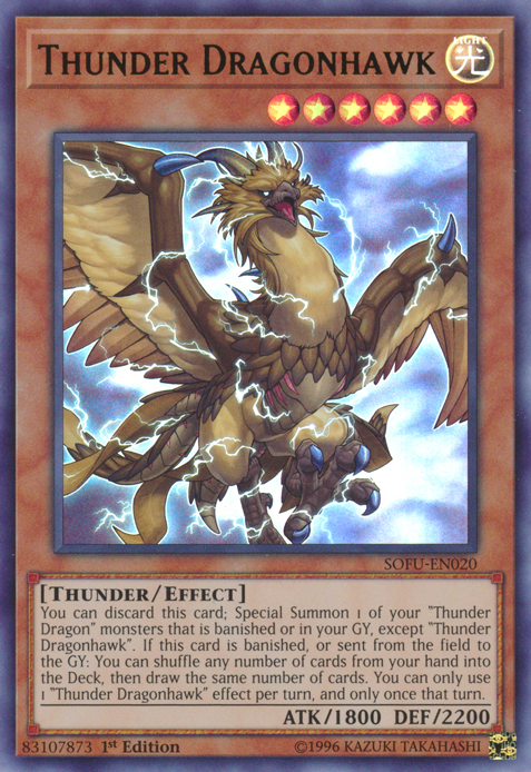 Thunder Dragonhawk [SOFU-EN020] Ultra Rare | Kessel Run Games Inc. 