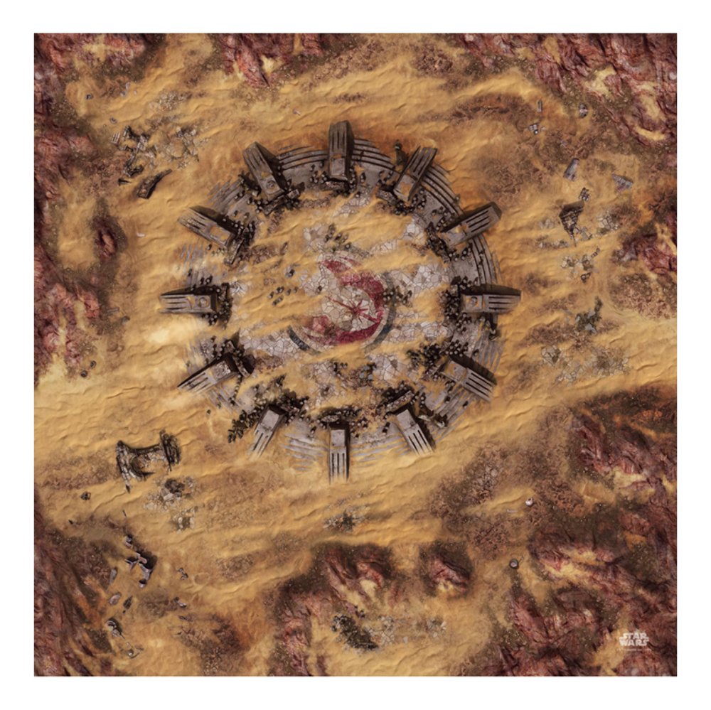 Desert Ruins Gamemat | Kessel Run Games Inc. 