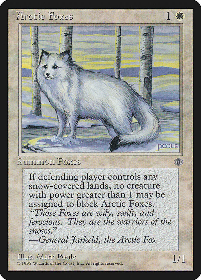 Arctic Foxes [Ice Age] | Kessel Run Games Inc. 