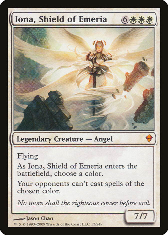 Iona, Shield of Emeria [Zendikar] | Kessel Run Games Inc. 