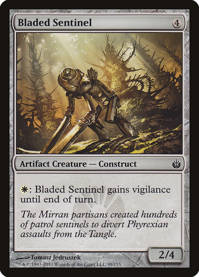 Bladed Sentinel [Mirrodin Besieged] | Kessel Run Games Inc. 