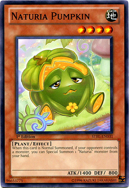 Naturia Pumpkin [STBL-EN031] Common | Kessel Run Games Inc. 