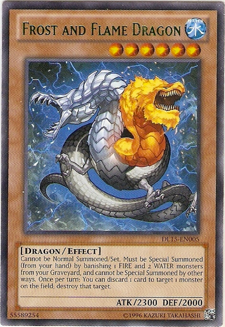 Frost and Flame Dragon (Green) [DL15-EN005] Rare | Kessel Run Games Inc. 