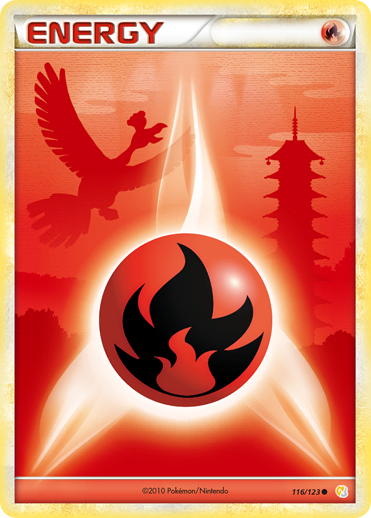 Fire Energy (116/123) [HeartGold & SoulSilver: Base Set] | Kessel Run Games Inc. 