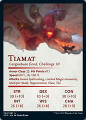 Tiamat Art Card [Dungeons & Dragons: Adventures in the Forgotten Realms Art Series] | Kessel Run Games Inc. 