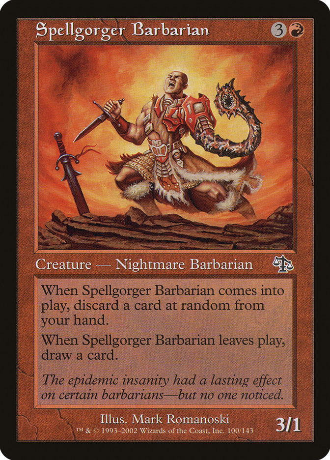 Spellgorger Barbarian [Judgment] | Kessel Run Games Inc. 