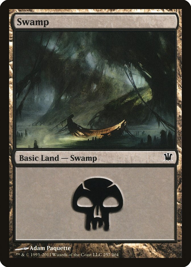 Swamp (257) [Innistrad] | Kessel Run Games Inc. 