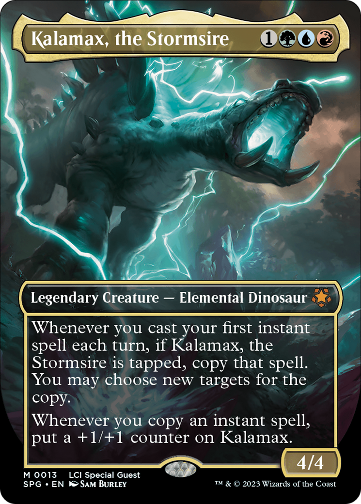 Kalamax, the Stormsire (Borderless) [The Lost Caverns of Ixalan Special Guests] | Kessel Run Games Inc. 