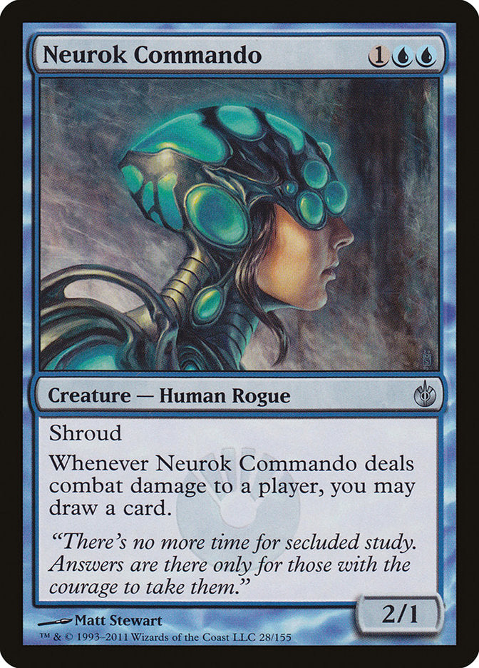 Neurok Commando [Mirrodin Besieged] | Kessel Run Games Inc. 