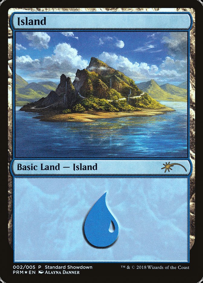 Island (2) [Magic 2019 Standard Showdown] | Kessel Run Games Inc. 