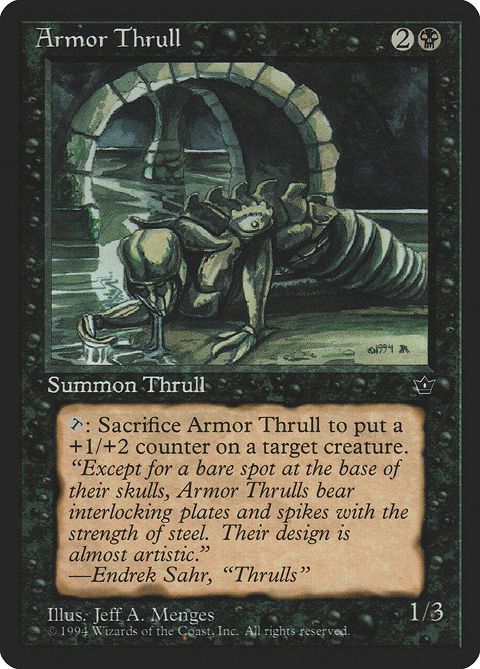 Armor Thrull (Jeff A. Menges) [Fallen Empires] | Kessel Run Games Inc. 
