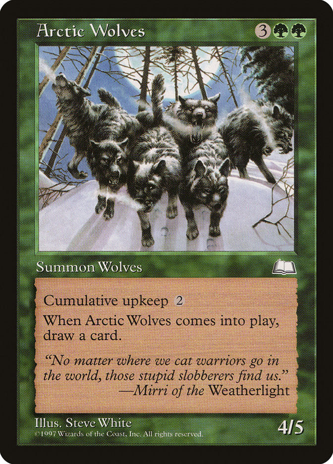 Arctic Wolves [Weatherlight] | Kessel Run Games Inc. 