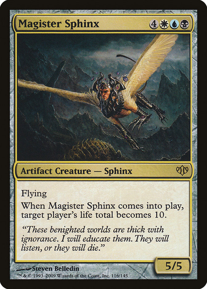 Magister Sphinx [Conflux] | Kessel Run Games Inc. 