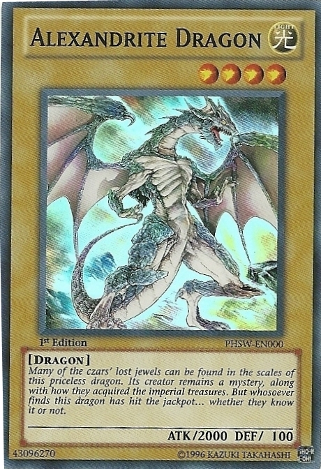 Alexandrite Dragon [PHSW-EN000] Super Rare | Kessel Run Games Inc. 