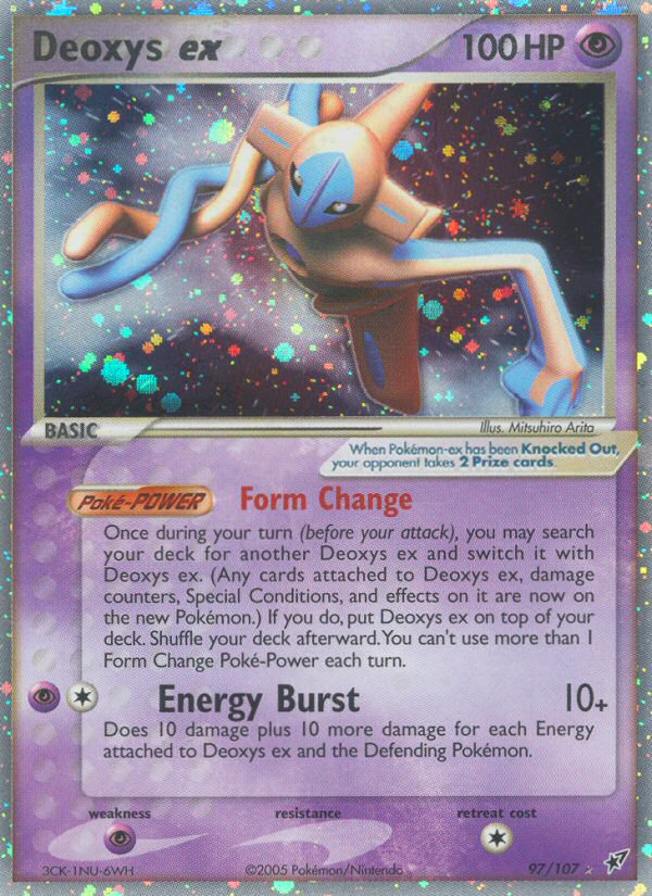 Deoxys ex (97/107) [EX: Deoxys] | Kessel Run Games Inc. 