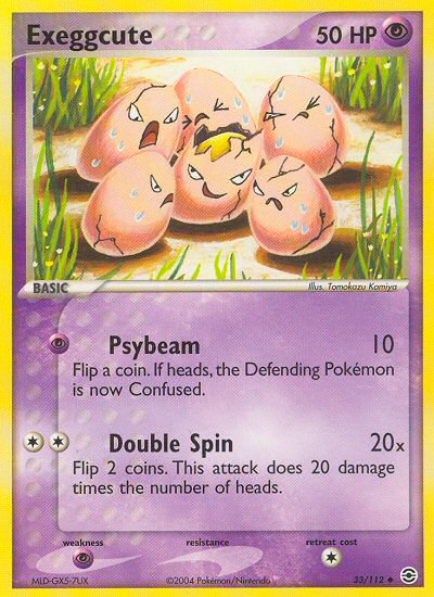 Exeggcute (33/112) [EX: FireRed & LeafGreen] | Kessel Run Games Inc. 