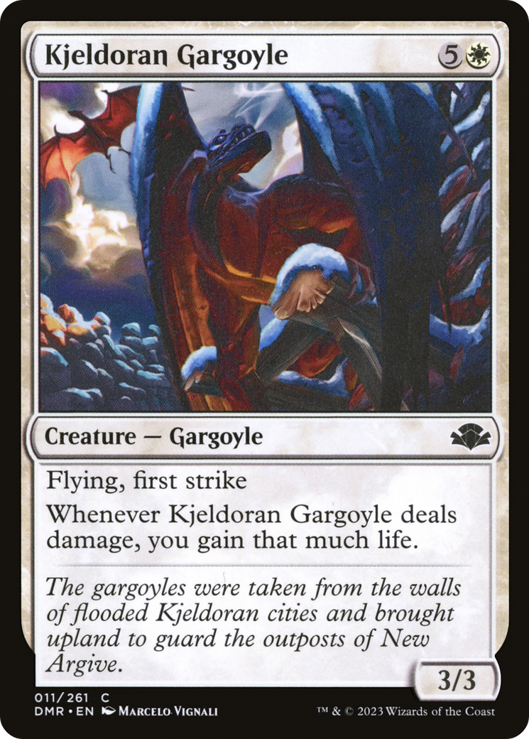 Kjeldoran Gargoyle [Dominaria Remastered] | Kessel Run Games Inc. 