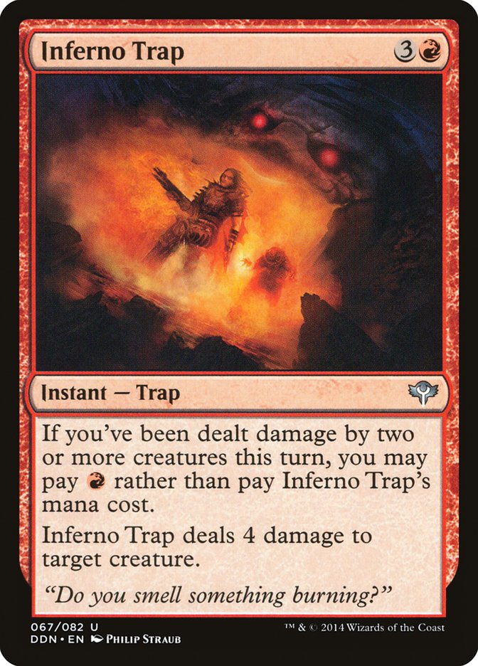 Inferno Trap [Duel Decks: Speed vs. Cunning] | Kessel Run Games Inc. 