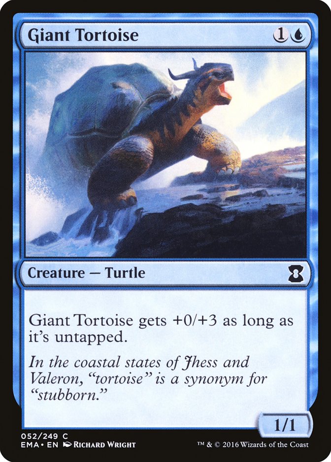 Giant Tortoise [Eternal Masters] | Kessel Run Games Inc. 