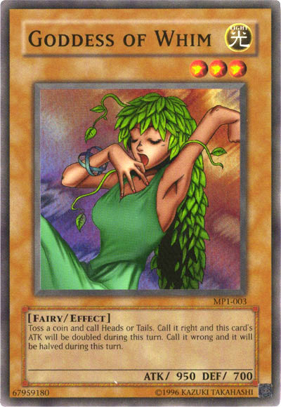 Goddess of Whim [MP1-003] Super Rare | Kessel Run Games Inc. 